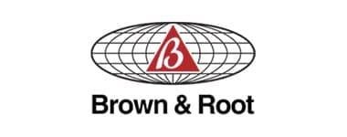 Brown & Root logo, client of Dutchman Industrial Solutions